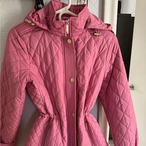 Michael Kors pink jacket.